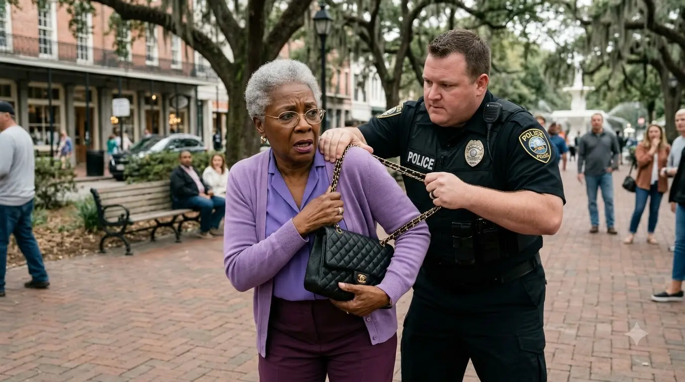 A Cop Slapped a 68-Year-Old Woman Over a Chanel Bag — Then Her Daughter Stepped Through the Crowd in a Colonel’s Uniform