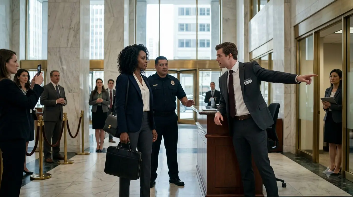 A CEO Kicked Out of Her Own Bank — Moments Later, She Takes Over Headquarters