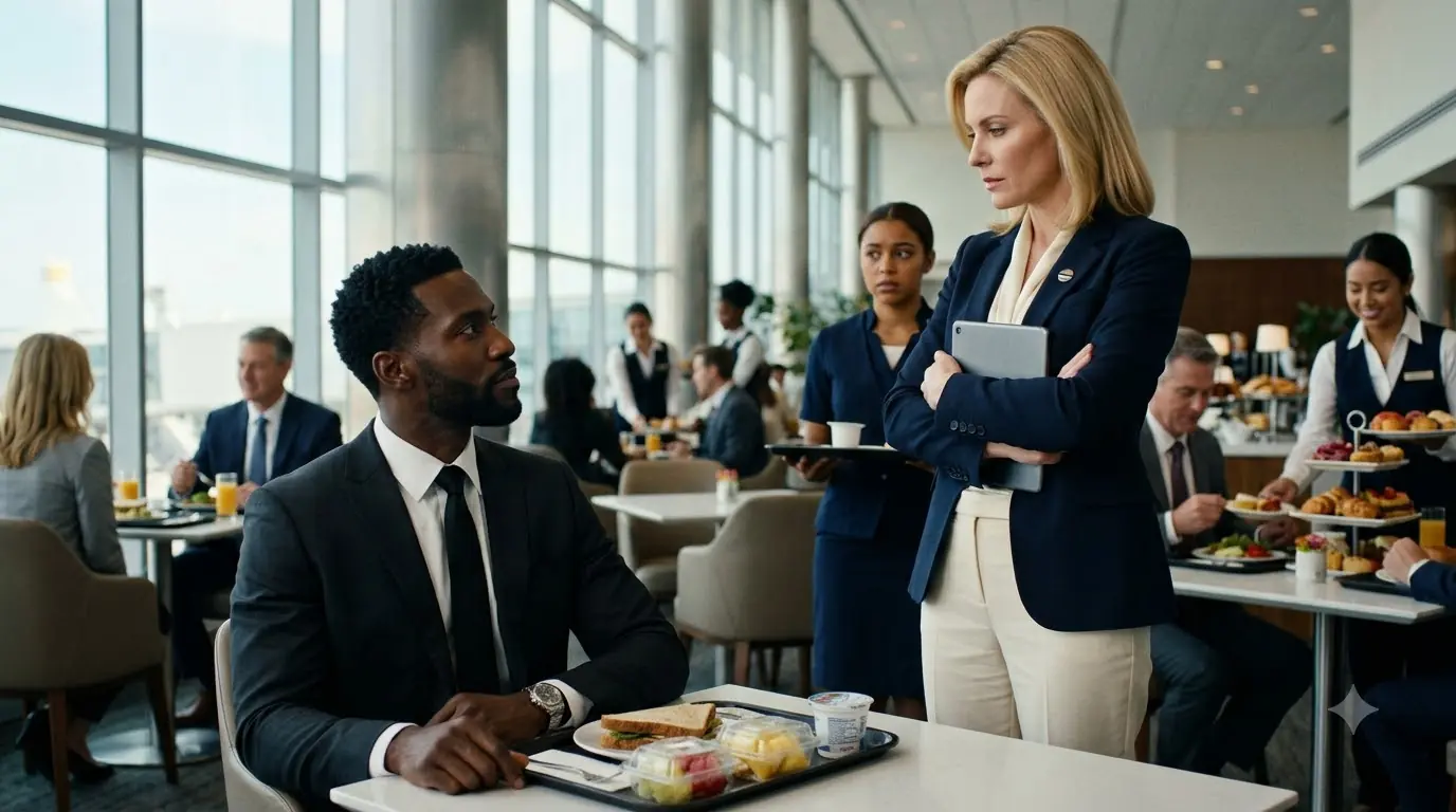 A CEO Was Served Spoiled Food in His Own VIP Lounge — Then He Shut It Down