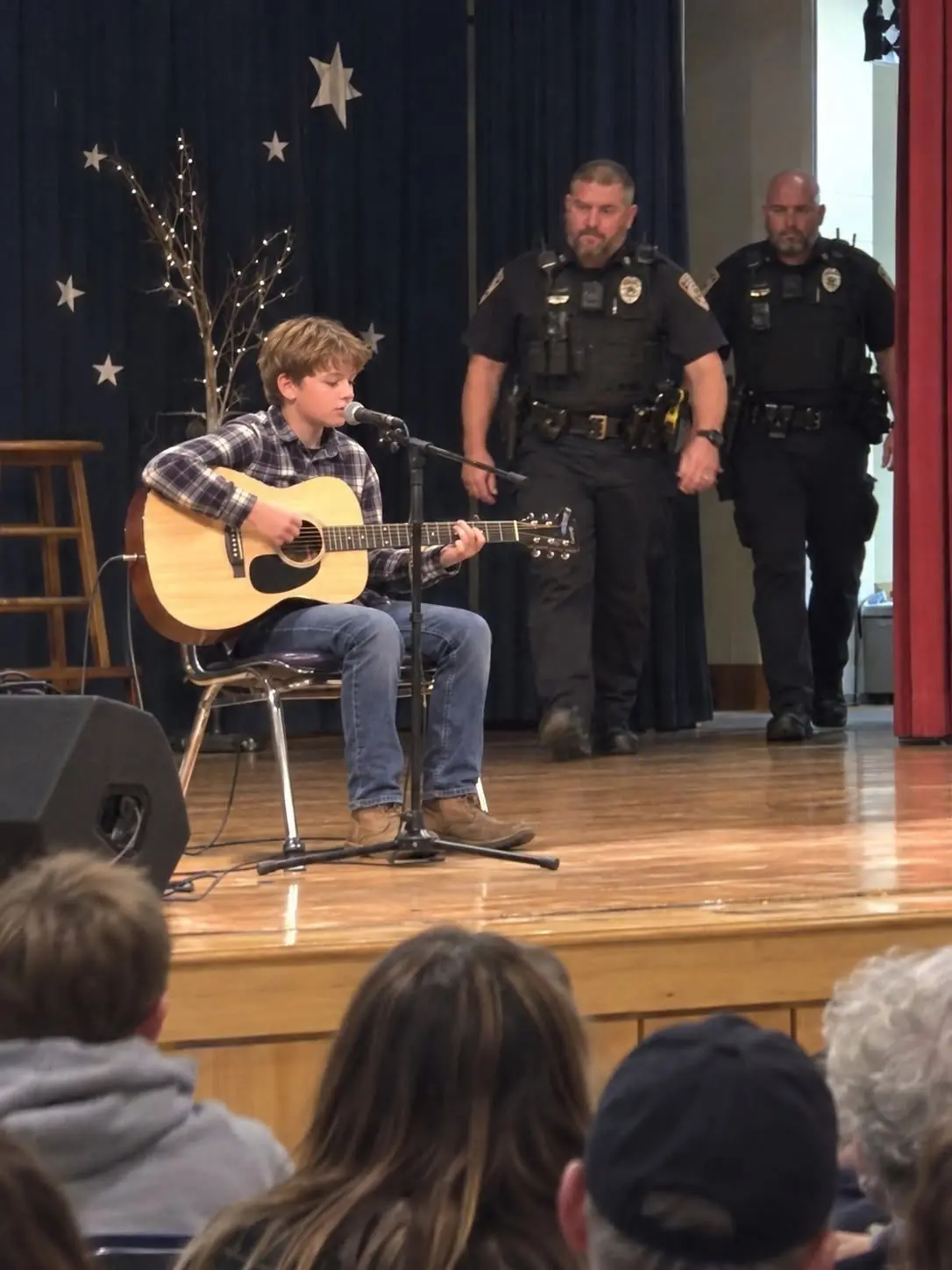 My Son Was in the Middle of His School Performance When Police Officers Suddenly Appeared on Stage