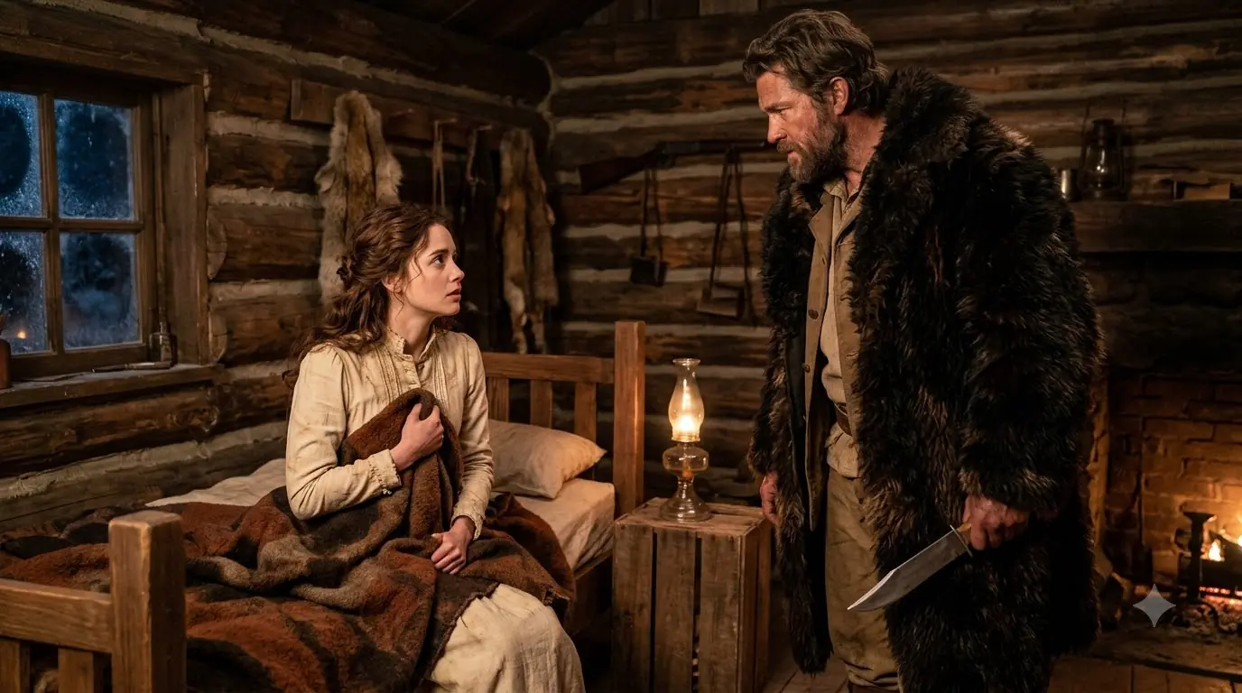 Her Father Traded Her for Flour and Blankets — Then the Mountain Man Took Her Beyond the Last Road