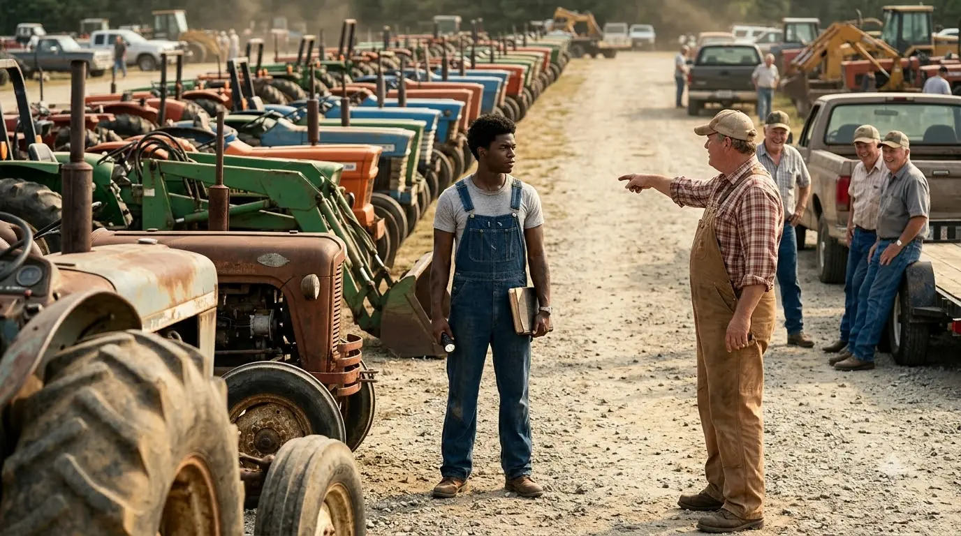 A Boy Bought 50 Broken Tractors for $2,000 — They Laughed Until They Made a Fortune