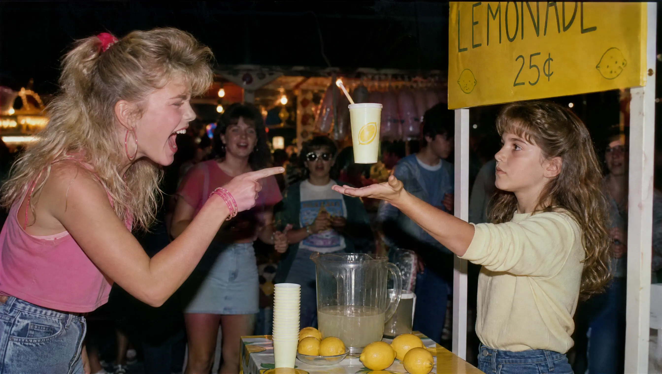 Mocked at Her Lemonade Stand by the Fair's Meanest Girl — Until She Said, "Come Take It From Me," and the Cup Began to Float