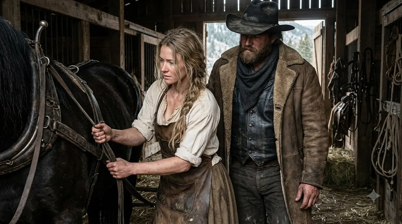 They Called the Stable Woman Too Much for Any Man — Then a Mountain Man Tore Up Her Brother’s Contract and Asked, “What Do You Want?”