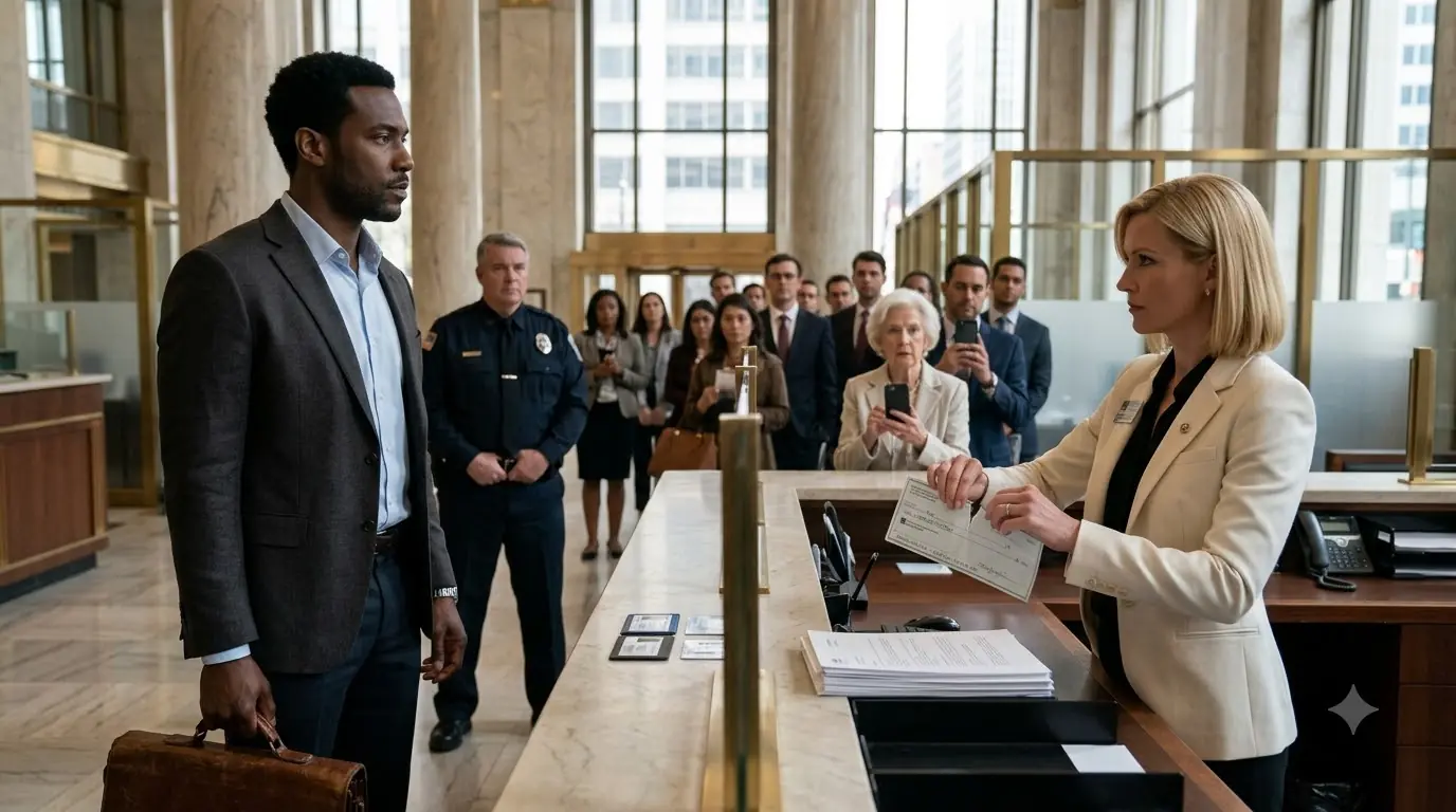 Bank Manager Tore Up a Man’s $10M Check — Then Her Boss Said “Sir”