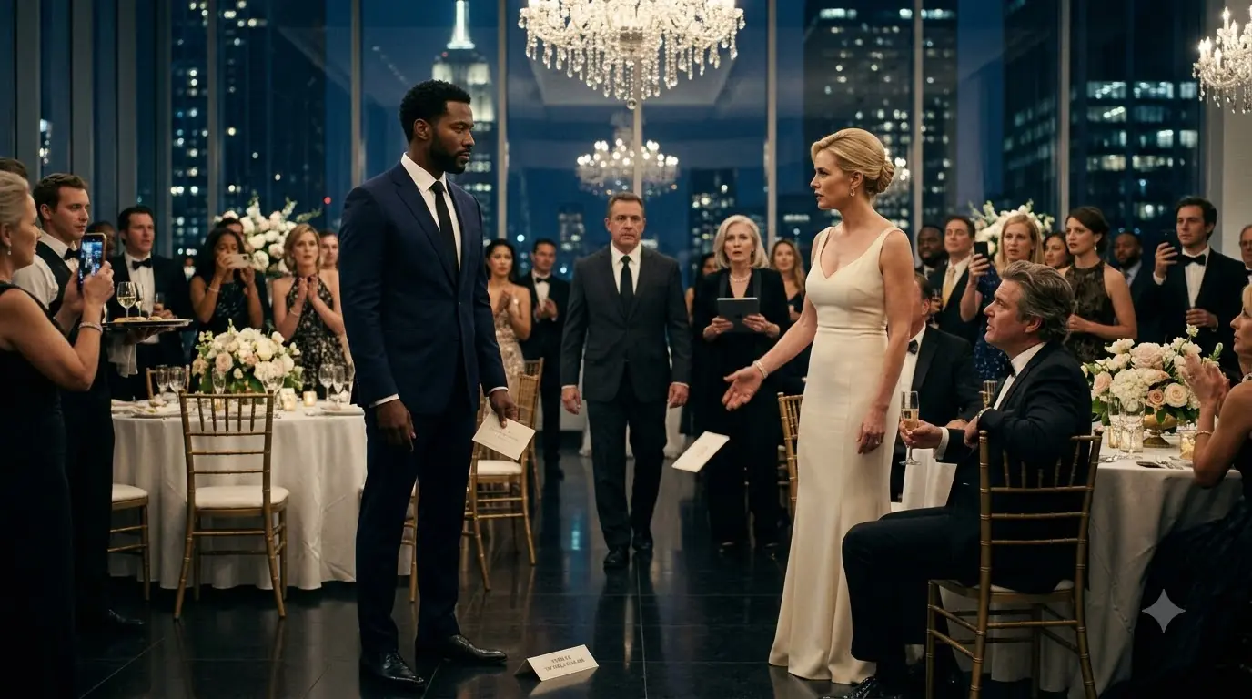 Couple Grabbed a Man’s Seat at the Party — Jaws Dropped When They Learned He’s Their Investor