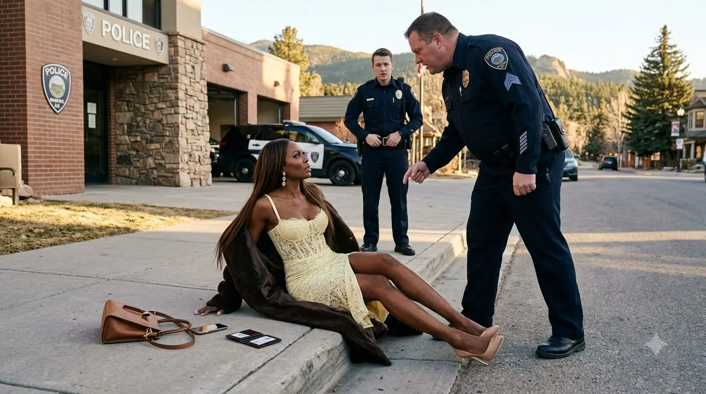 A Police Sergeant Kicked a Woman Into the Gutter — Then Federal SUVs Arrived