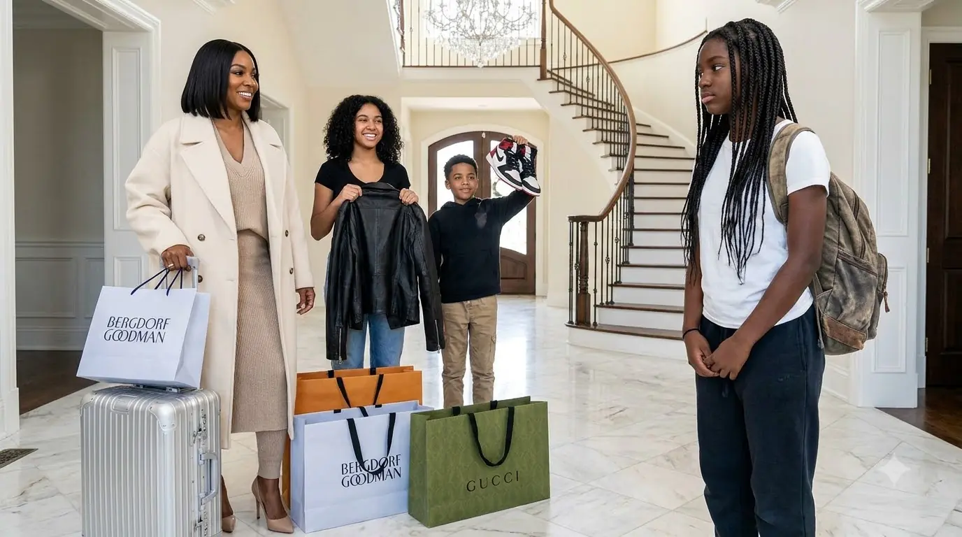 My Stepmother Said, “Why Would I Waste Money on Someone Else’s Child?” — Then Dad Revealed Her Luxury Gifts—and the Mansion—Were Paid for With My Inheritance