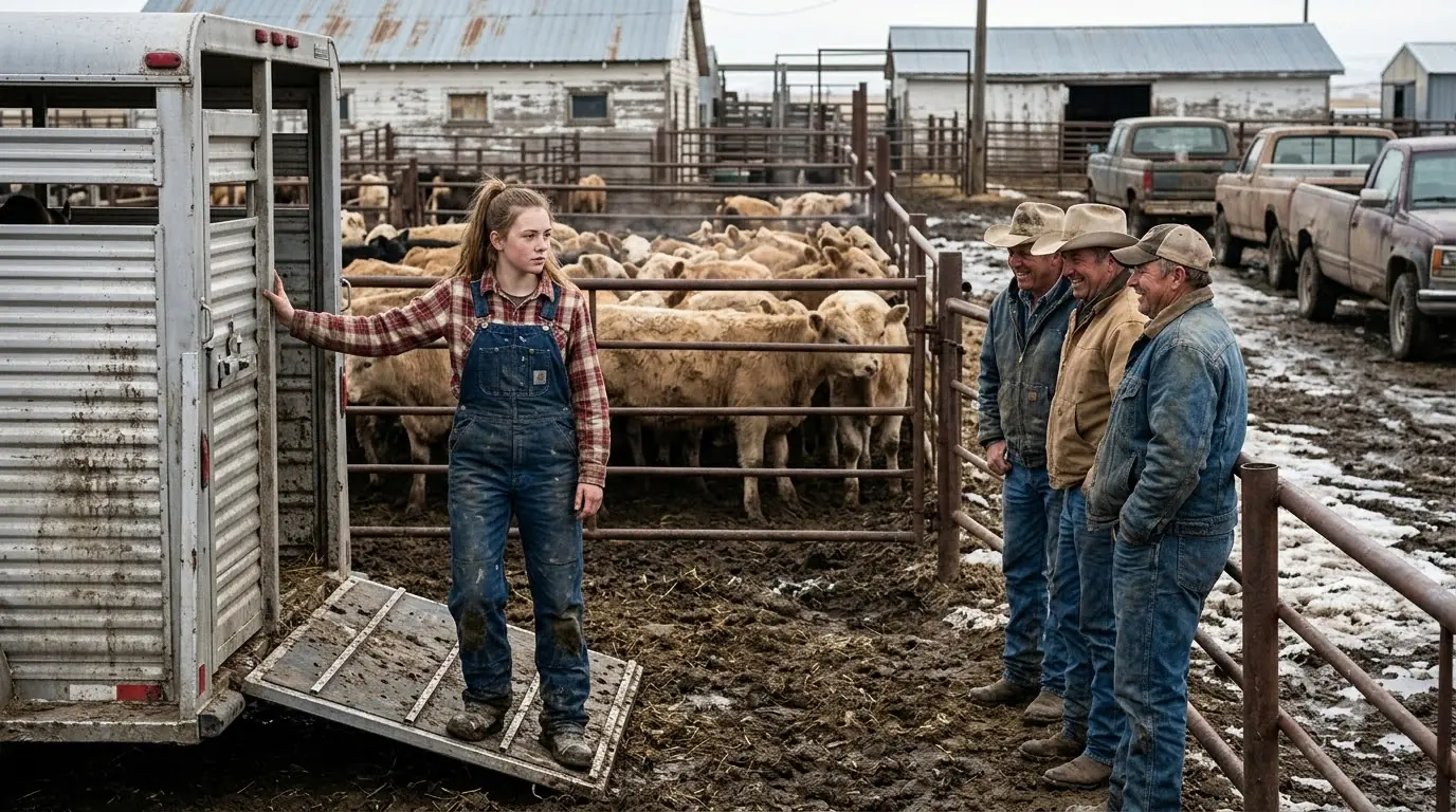 A Teen Farmer Paid $7 for 90 Coughing Calves — Then a Fever Swept the County and Her “Worthless” Herd Became the One Everyone Needed
