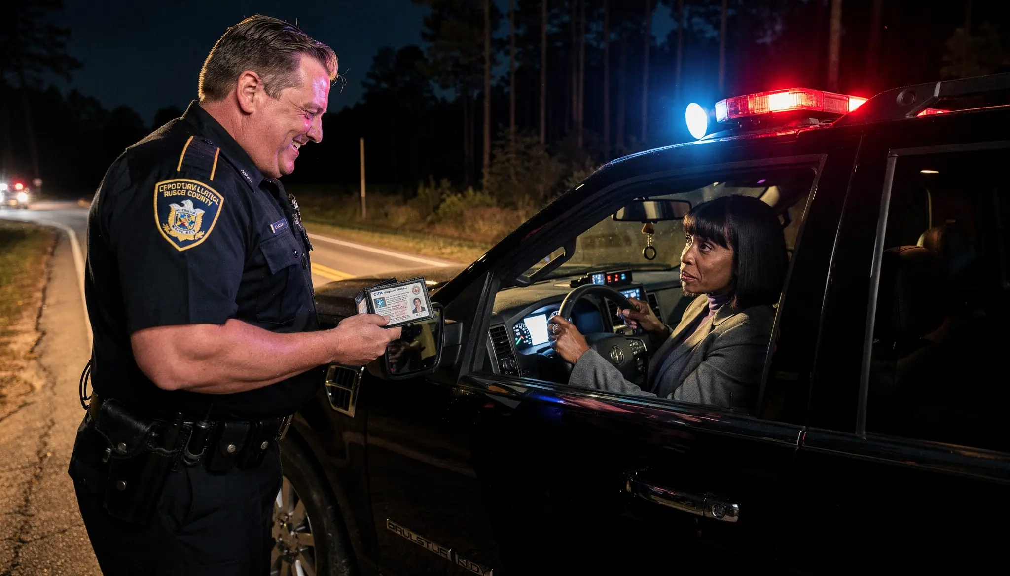 Cop Laughed at a Black Woman's CIA Credentials and Called Them Fake — Then 14 Federal Agents...