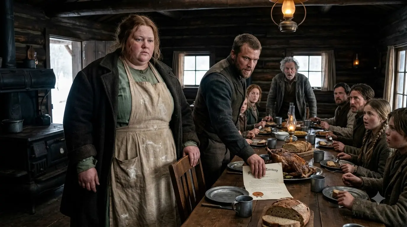She Cooked the Entire Feast, Then They Sent the 350-Kilogram Woman Outside—Until a Stranger Revealed the Ranch Was Hers