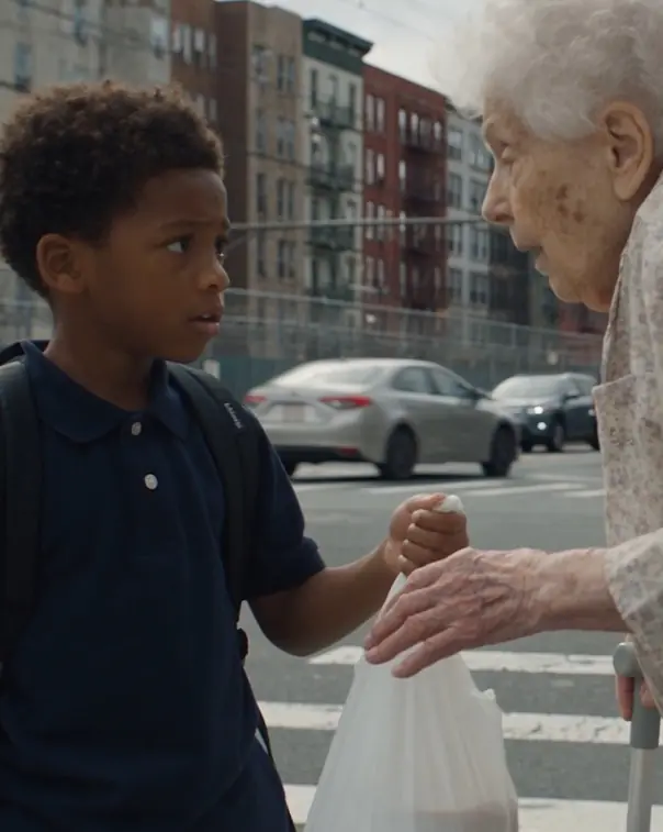 A Boy Helped a Blind Woman Cross the Street — Then a Stranger Showed Him a Photograph His Family Had Hidden for Years
