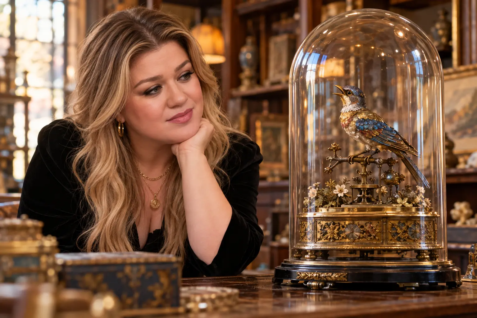 Kelly Clarkson, a $15,000 Mechanical Bird and the Five-Minute Store Visit That Became a Social Media Firestorm