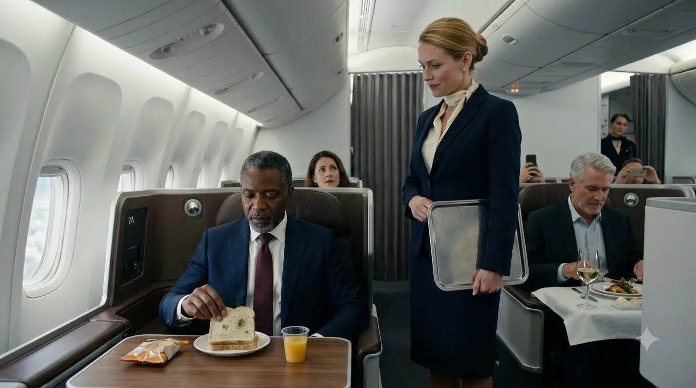 A CEO Served Moldy Food —So He Fires The Racist Flight Attendant On Landing