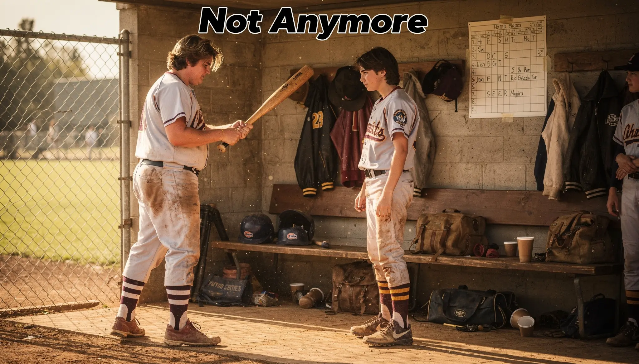 The Team Bully Snatched His Bat in the Dugout — Until the Quiet Boy Said, "Not Anymore," and Rose to Fight Back