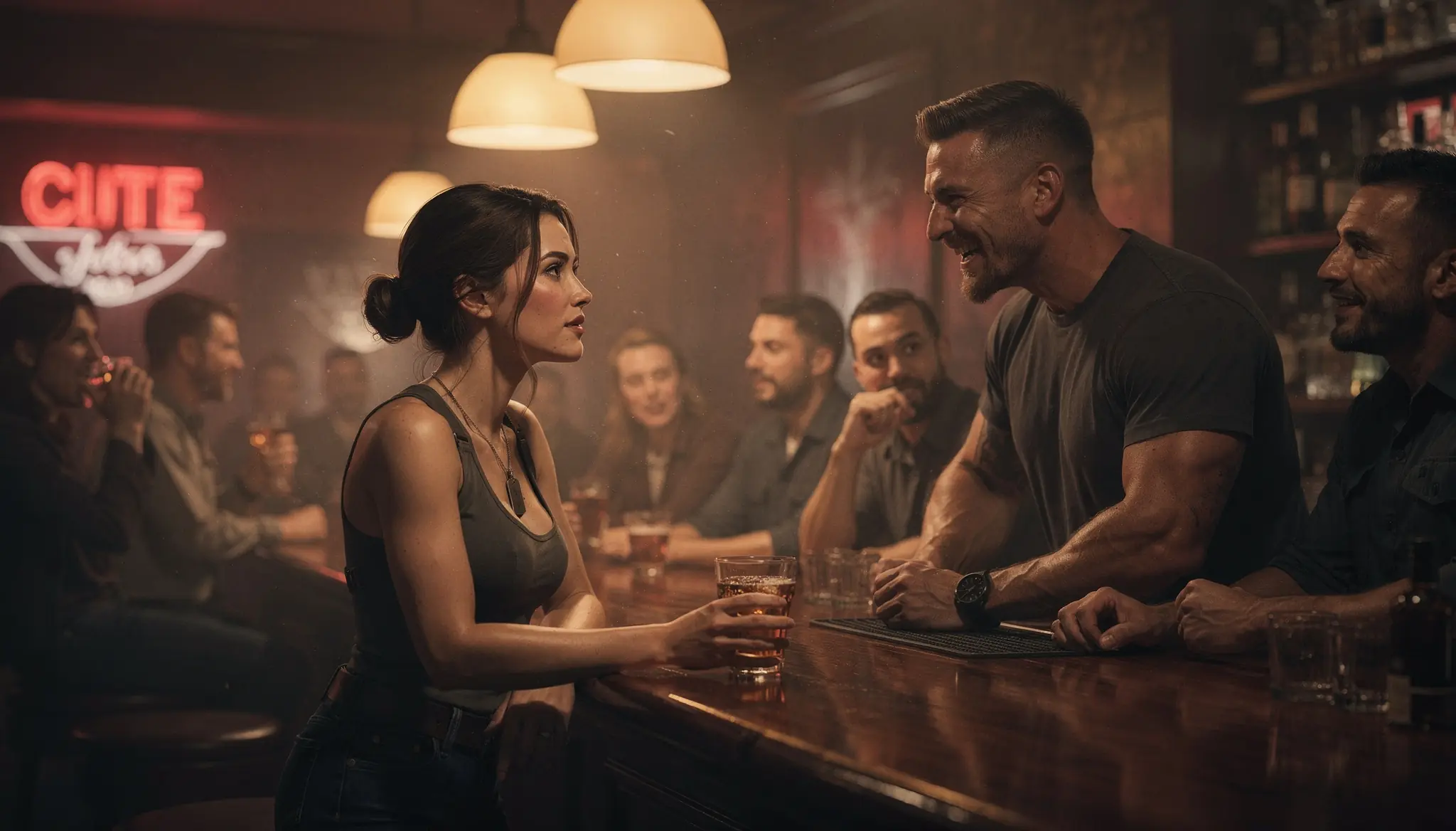 You Got A Call Sign, Sweetheart? A SEAL Laughed At The Bar — Then "WIDOWMAKER" Stilled The Room