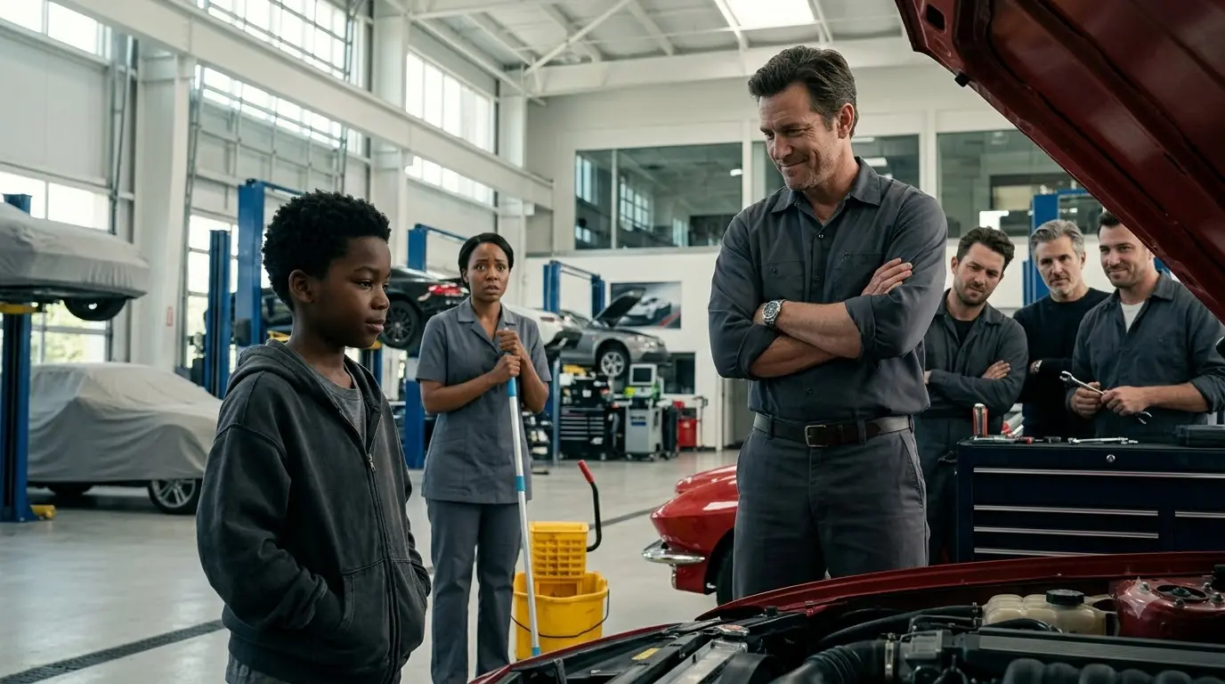 Billionaire Spent Millions on A Luxury Car Repair With No Results — Until the Maid’s Son Walked In