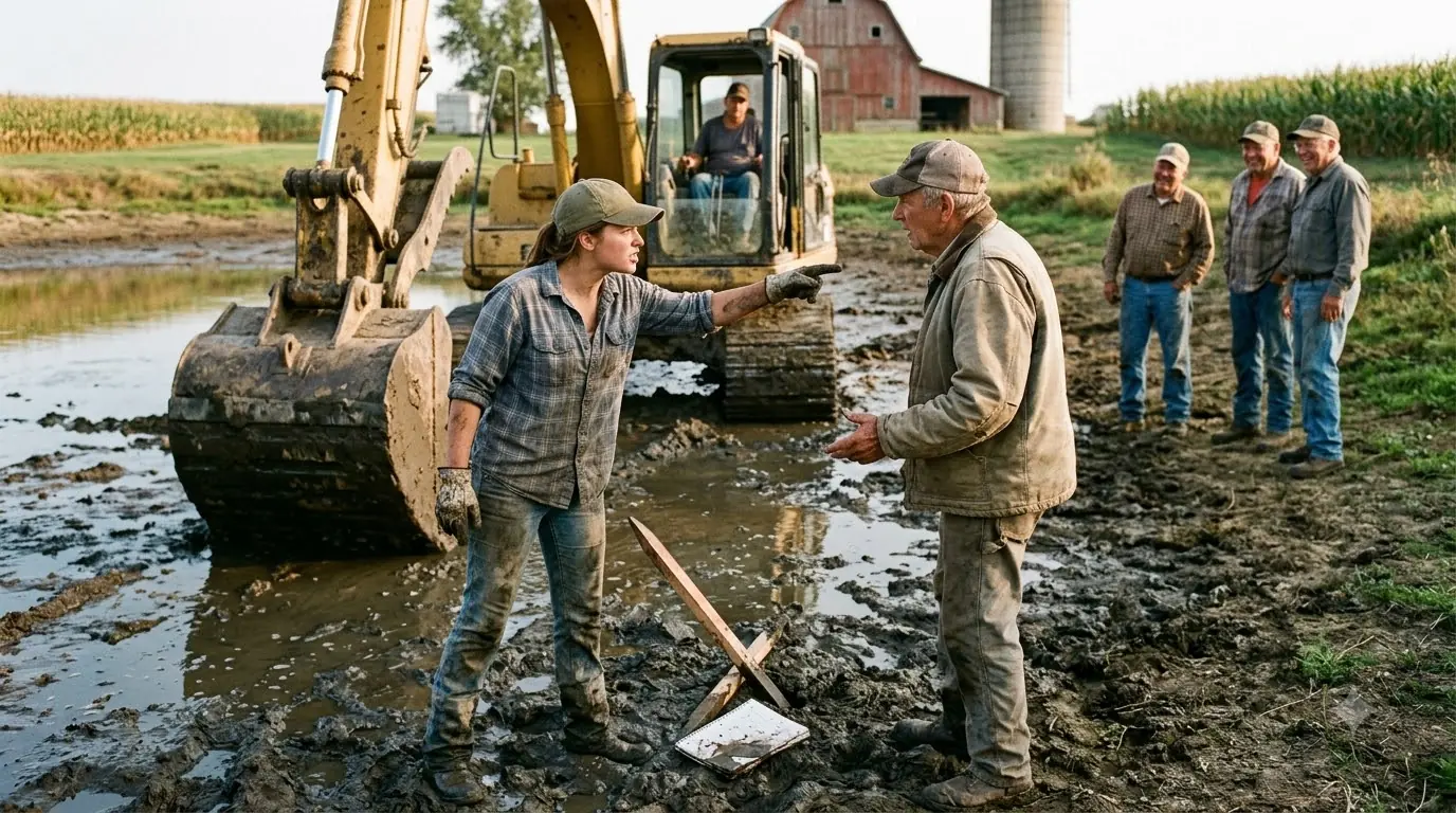 They Laughed When a 22-Year-Old Farm Girl Drained Her Best Pond — Then an Artesian Spring Rose From the Mud