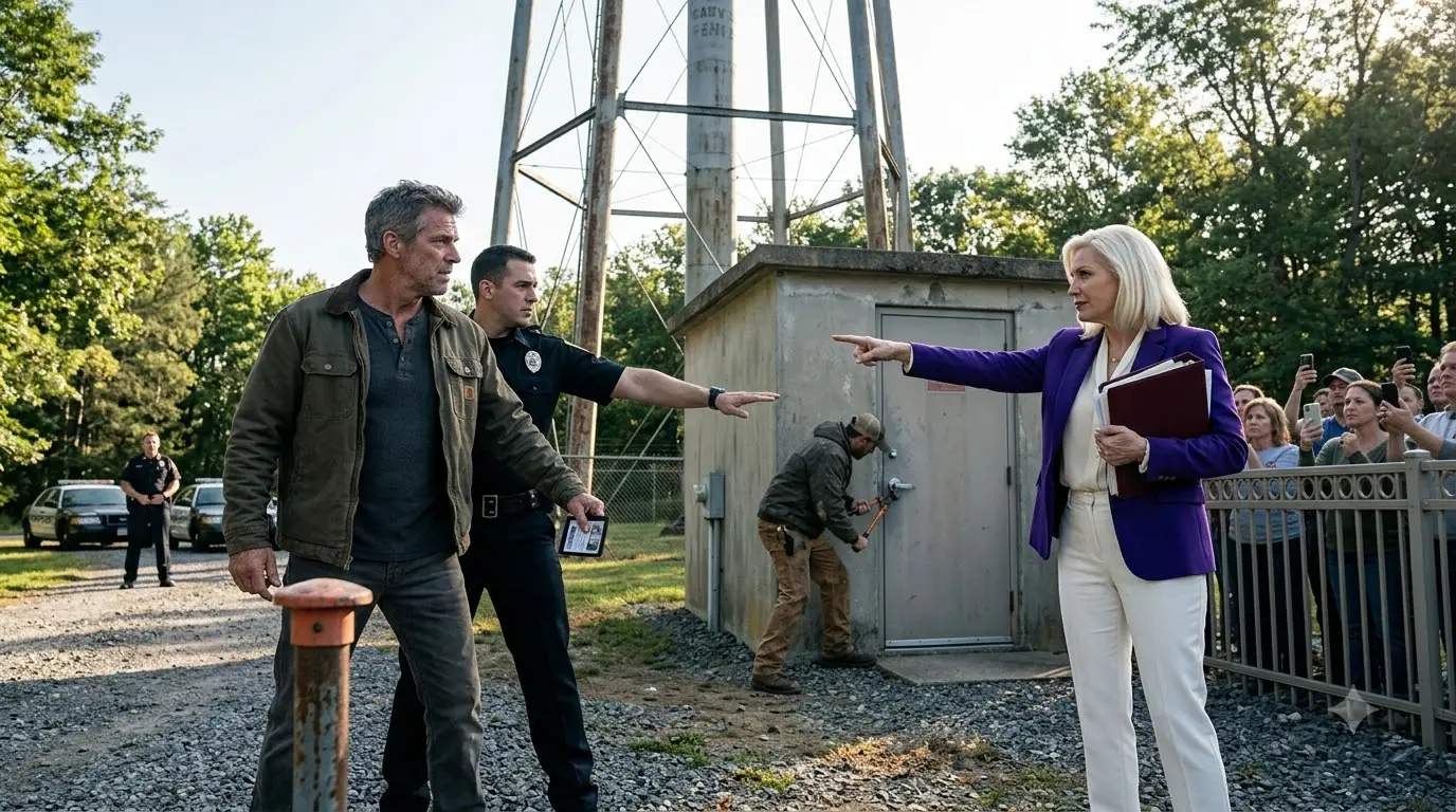HOA Karen Called Cops When I Shut Off the Water Tower — Then A Man Said, “No HOA Rights.”