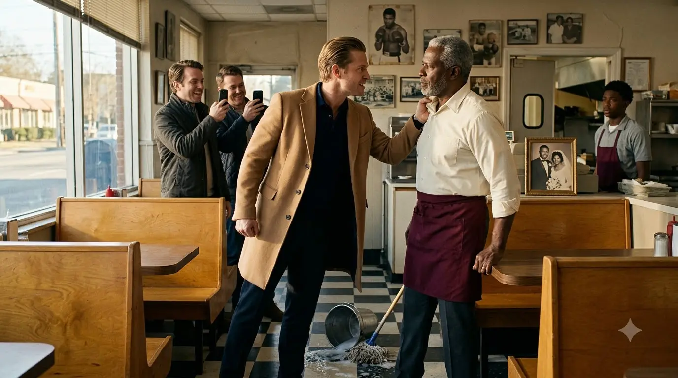 He Smashed an Old Man’s Diner — Unaware He Was the Most Dangerous Ex-Fighter