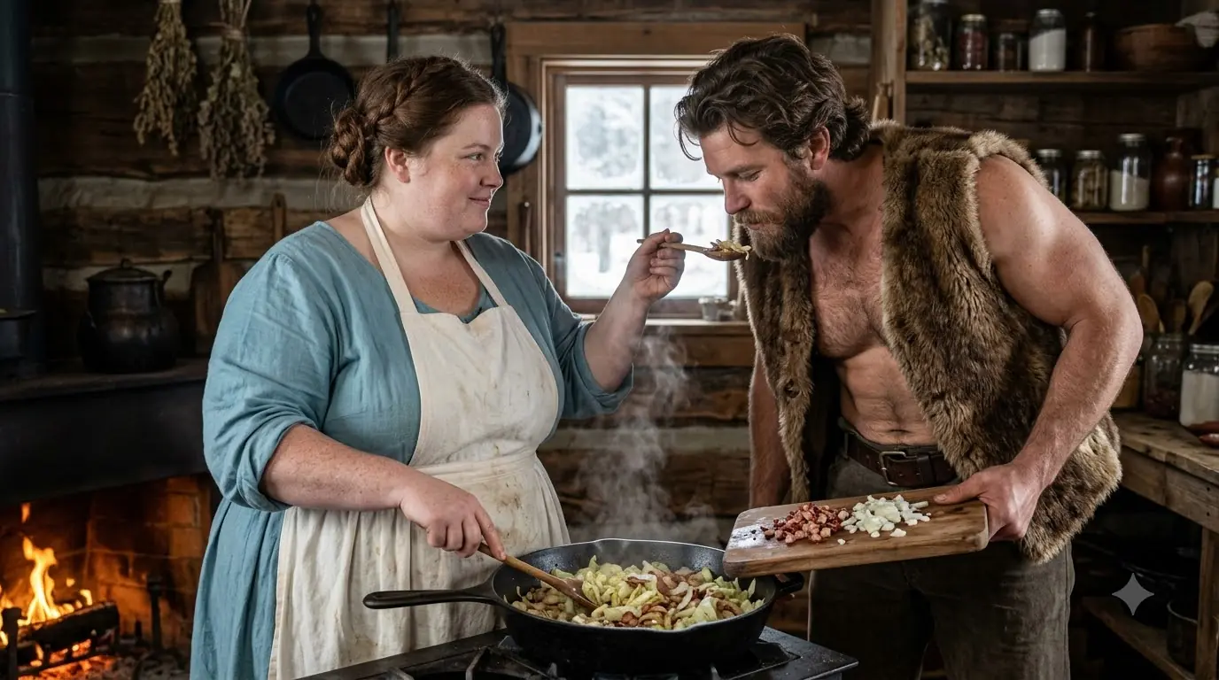 They Ate Their Last Cabbage in the Locked Mountain Cabin—Then Samuel Found Another One Waiting in the Pantry