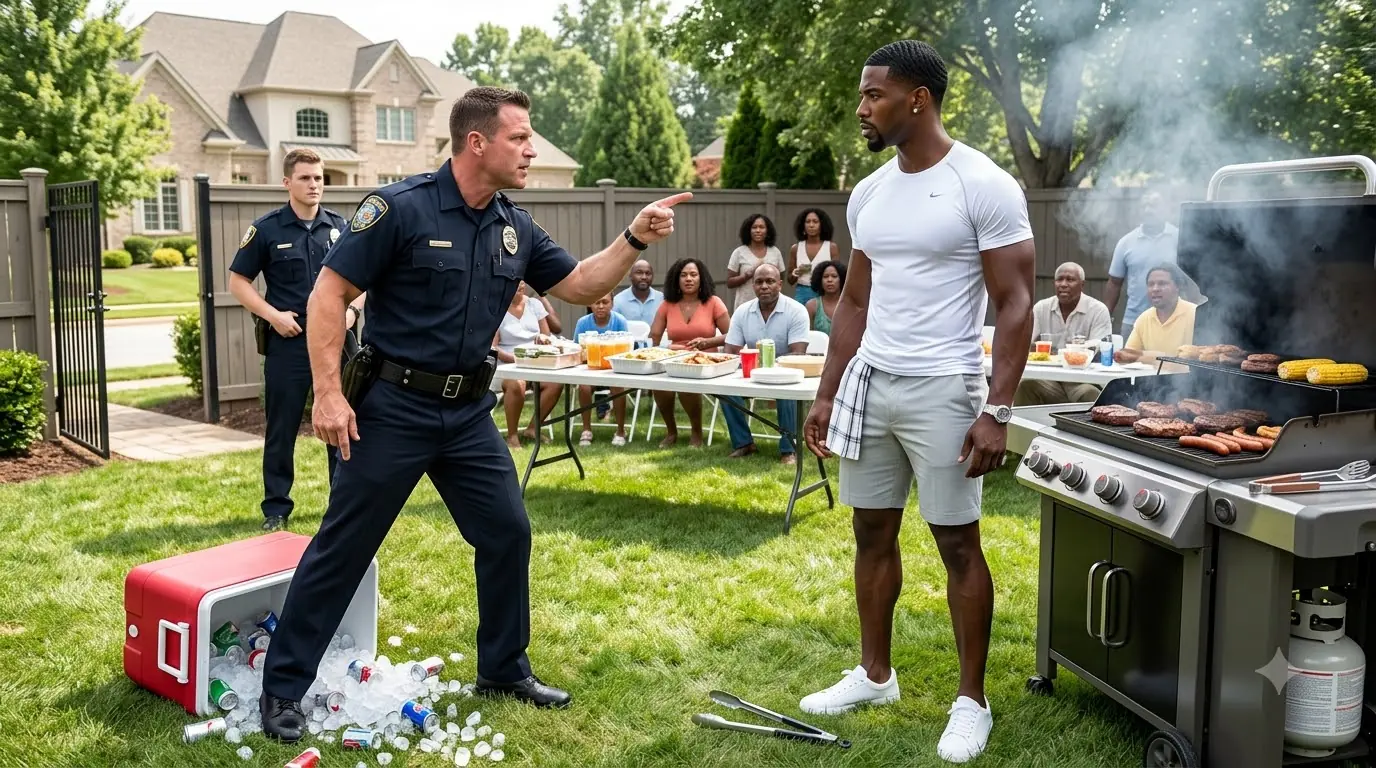 COPS SHAMED A MAN AT HIS OWN BBQ — THEN THE RADIO REVEALED HIS NEW JOB COULD END THEIR CAREERS
