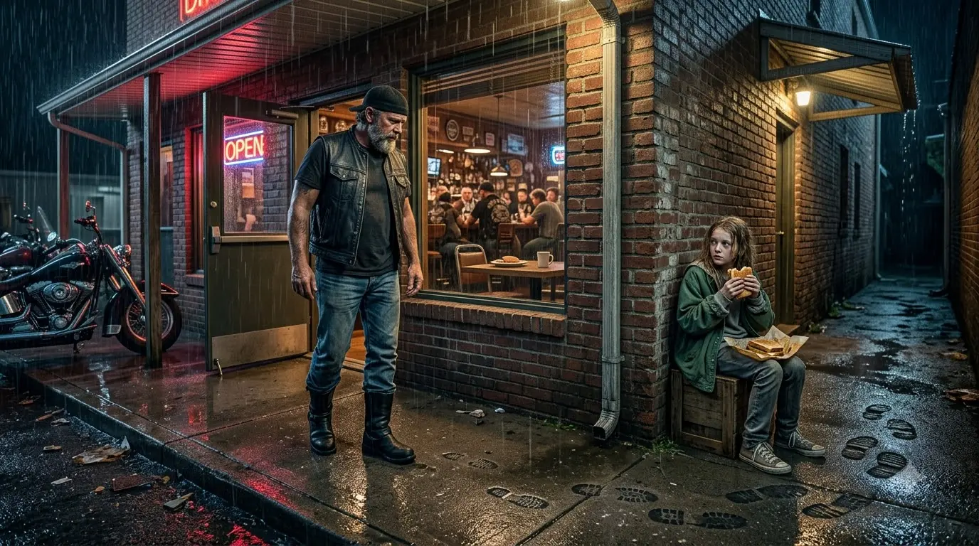 She Stole Food From a Biker's Table — Then 500 Bikers Came For Her