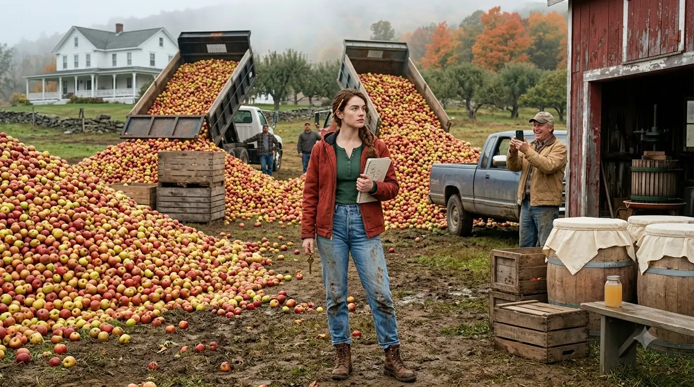 The Orchard Dumped Rotten Apples on Her Farm — She Built a Six-Figure Vinegar Business