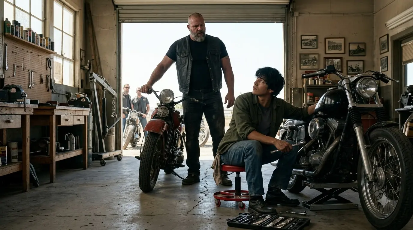 Teen Mechanic Fixed a Biker’s “Unfixable” Bike — Hours Later, 275 Hells Angels Surrounded the Garage