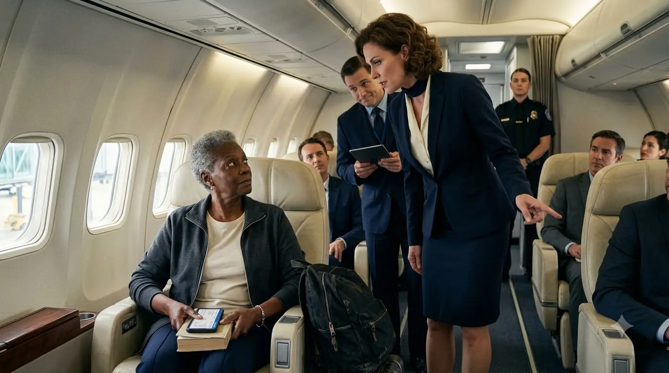 A CEO’s Mom Kicked Out of First Class — Shocked, She Immediately Fired the Entire Crew