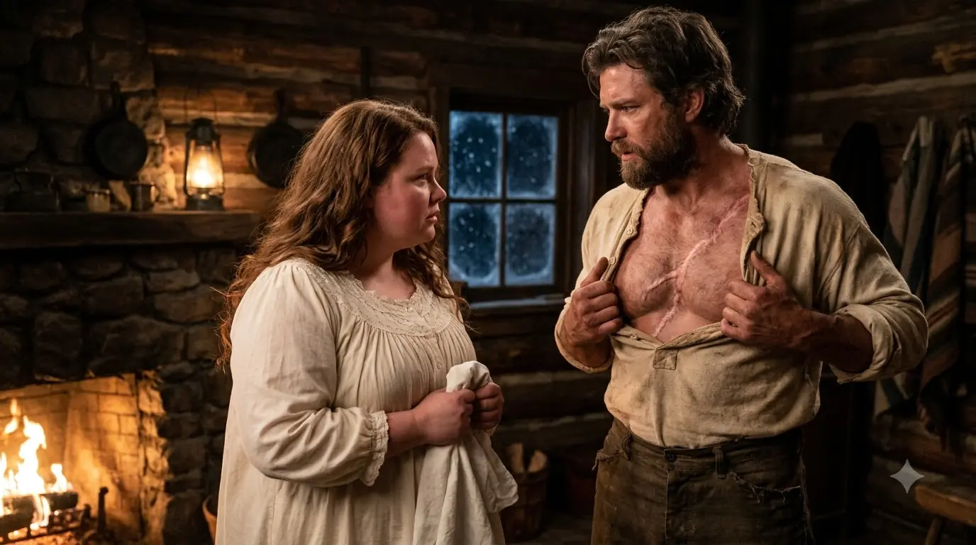 SHE MARRIED THE MOUNTAIN MAN EVERYONE FEARED—THEN HIS SCAR REVEALED THE SECRET HIS FATHER BURIED FOR 19 YEARS
