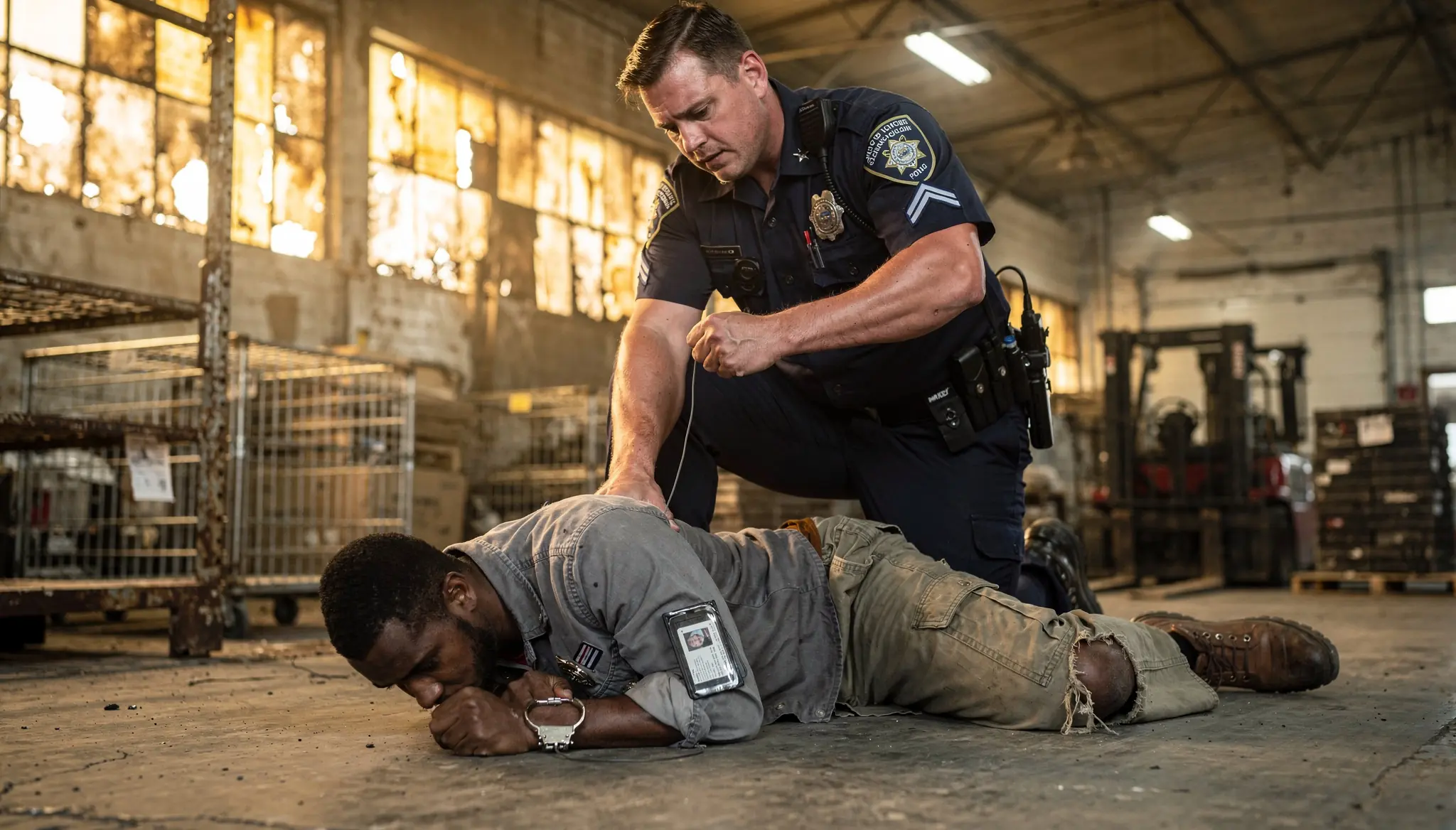 Arrogant Cop Handcuffs Black FBI Agent Mid-Raid — Then the Tactical Team Blows Through the Door
