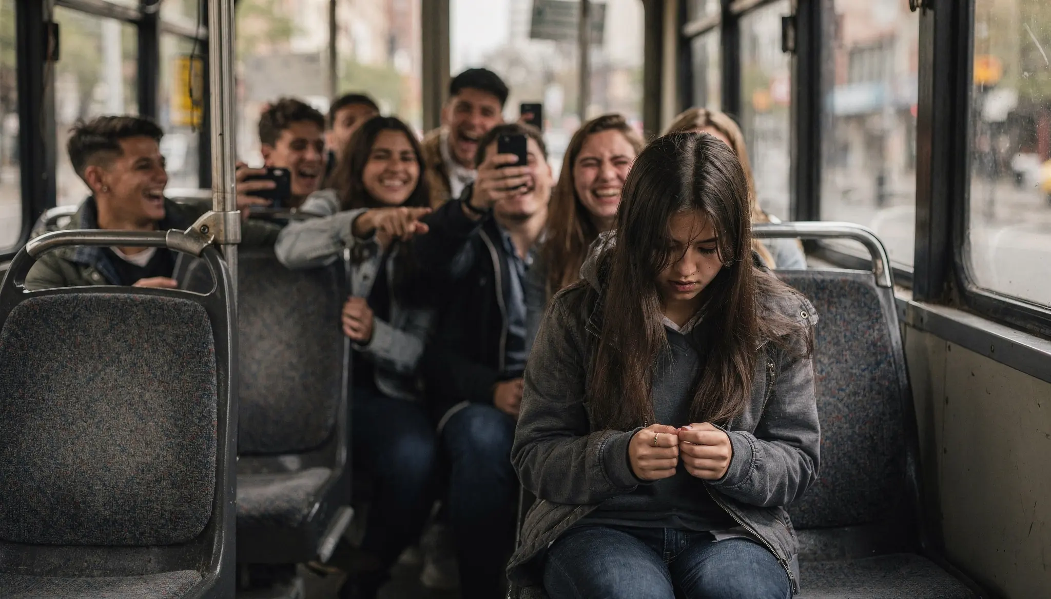 Bullies Harassed A Shy Girl On A Bus — Unaware She Used To Be A Navy SEAL!