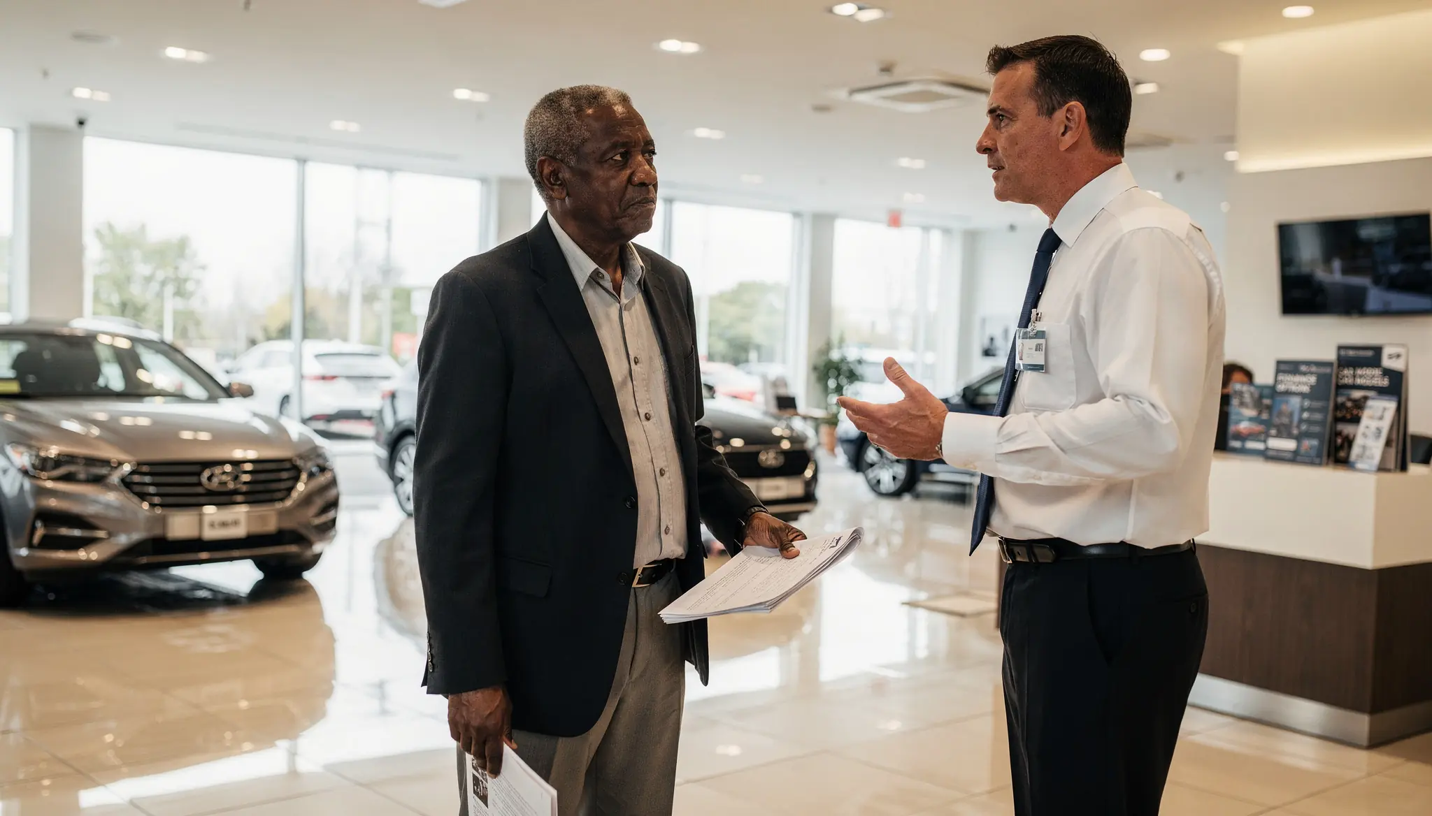 Snubbed by a Smug Car Salesman for His Worn Jacket — Until the Manager Rushed Over and Said, "Mr. Johnson! So Nice to See You Again"