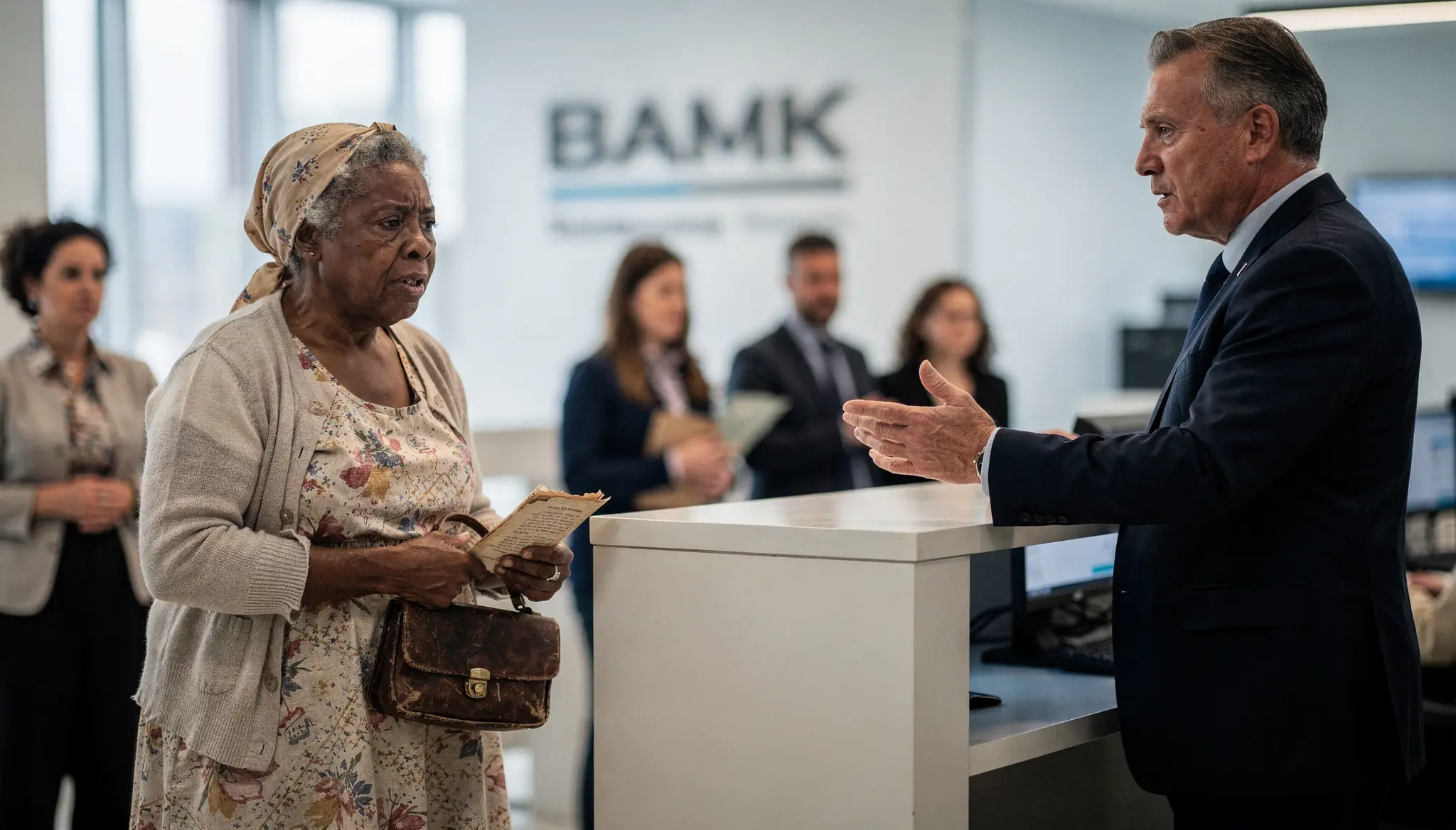 The Banker Offered Her a Savings Account Instead of Real Investments — Until She Slid a Slip Across the Counter and He Stammered, "That's Quite Generous"