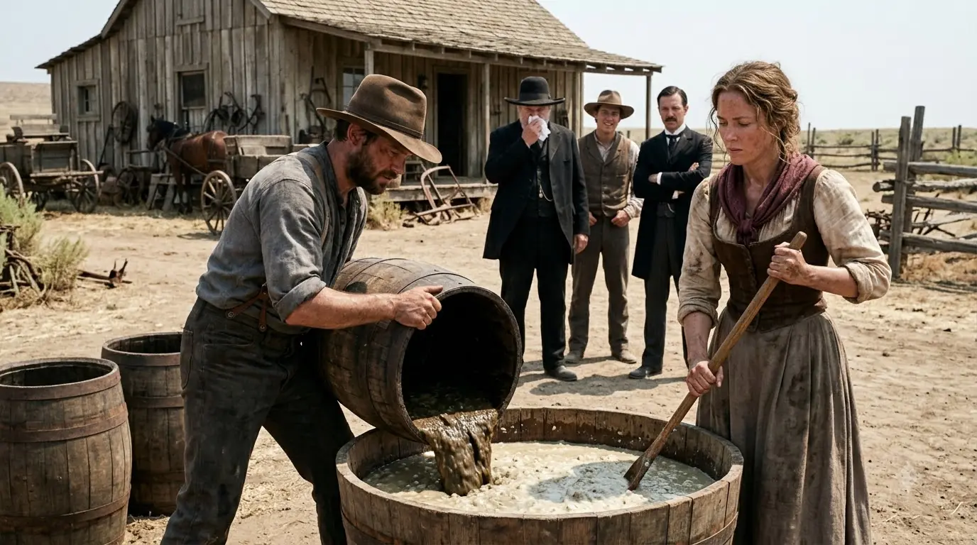 They Laughed When She Took Three Barrels of Sour Milk — With Eleven Days Left on Her Debt, She Saw What Everyone Else Had Missed