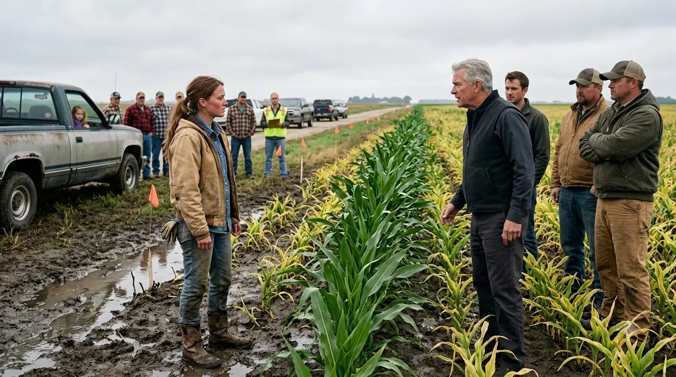 They Laughed When a 25-Year-Old Single Mother Planted Corn in Dead Soil — Then the Field Drew a Map No One Was Supposed to See