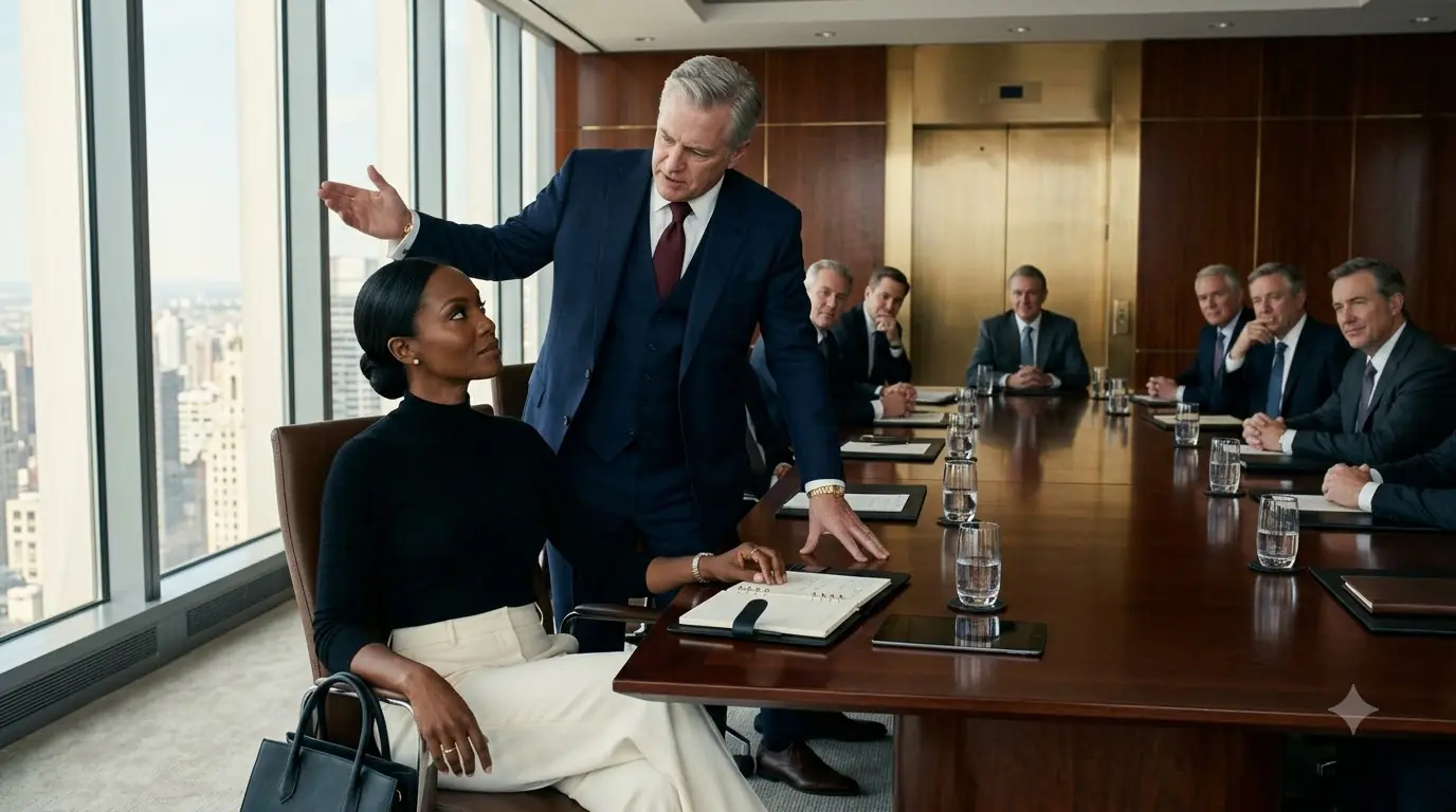 A CEO Told “You Don’t Belong” at Board Meeting — She Fires the Entire Board