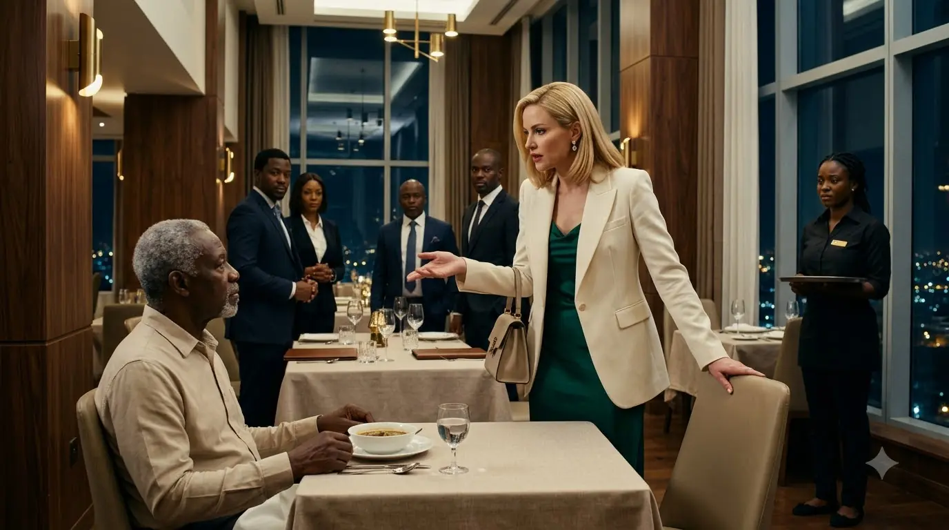 An Old Man Being Mocked At The Restaurant — Not Knowing His Son Is A Billionaire CEO