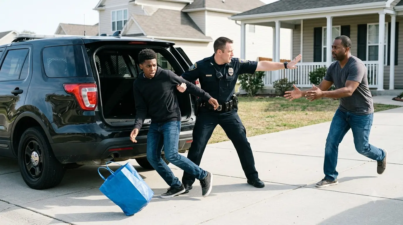 The Officer Said the Boy Was Lying About Where He Lived — The House Behind Him Was Only the Beginning
