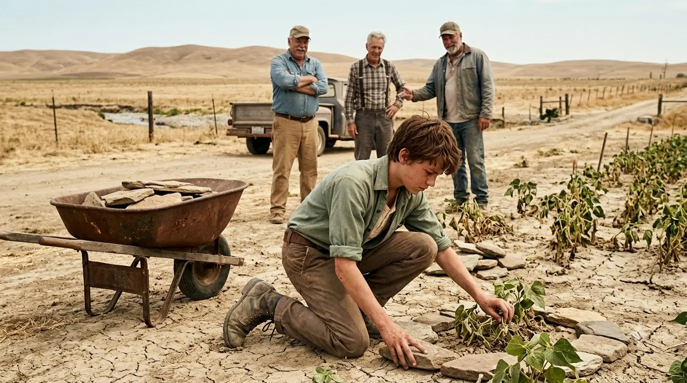 Everyone Laughed When the Poor Boy Filled His Farm With Stones — Until Harvest Came