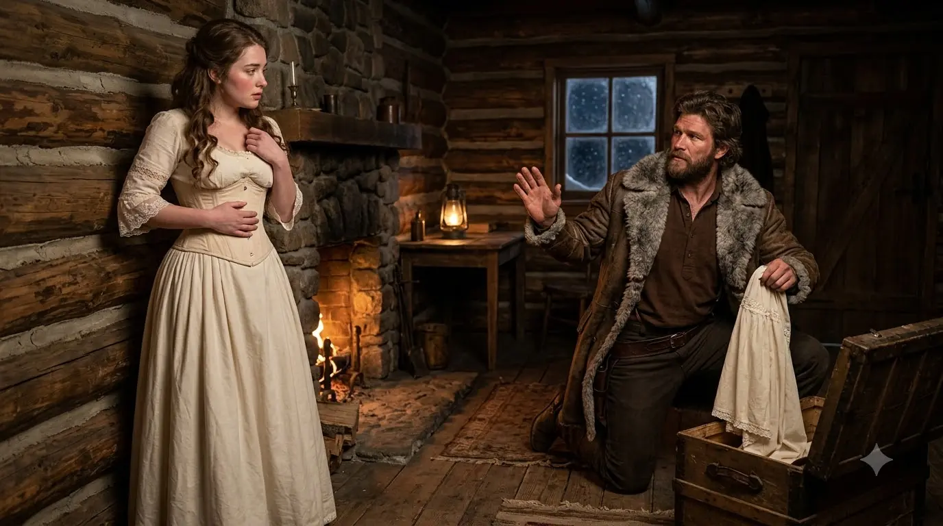 Her Father Traded Her for $20 and Two Horses — The Mountain Recluse Opened a Trunk on Their Wedding Night