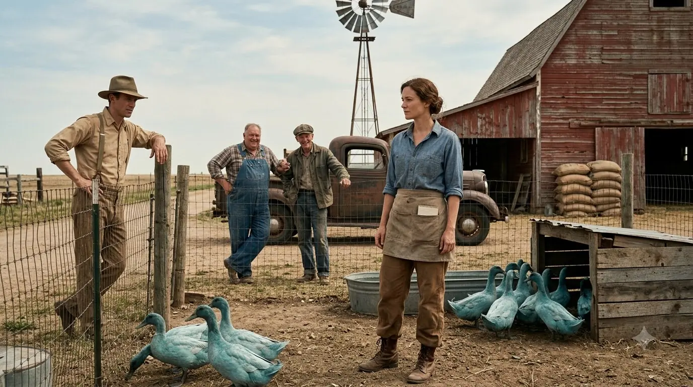 She Bought Strange Blue-White Chicks Nobody Wanted — In Two Years She Bought the Farm Next Door