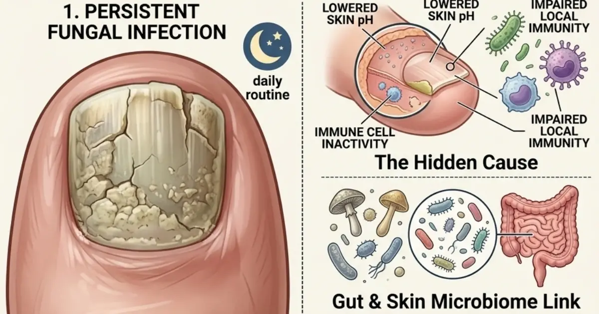 Still treating toenail fungus every night with nothing to show for it? Here’s what you’re missing
