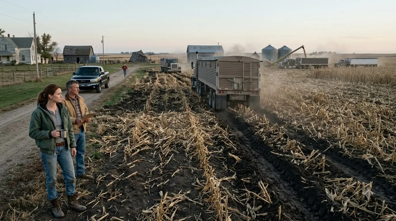 A Rich Landowner Took Her Entire Corn Harvest — Then She Found a Hidden Corn Crib