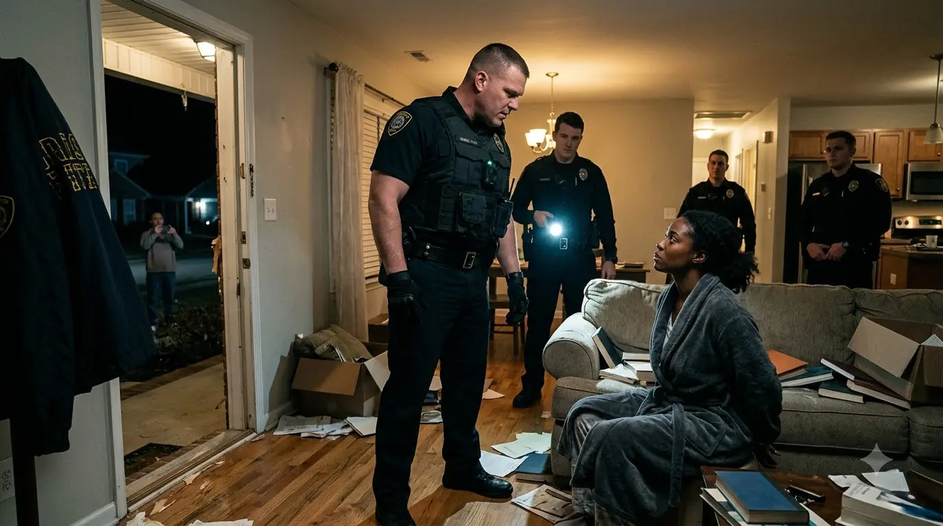 Cops Kicked A Woman's Door at 2 AM Screaming — Then Their Eyes Froze on the Her Jacket