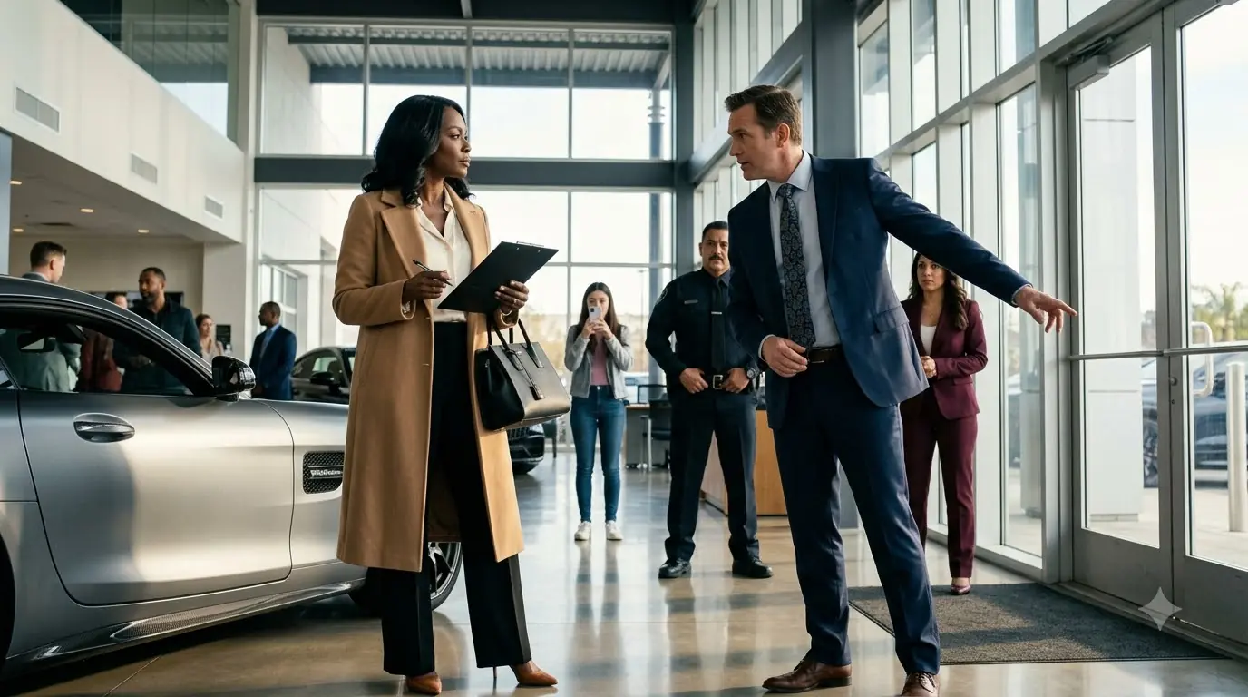 A CEO Goes Undercover at Her Dealership — The Client Called Security and Instantly Regretted It