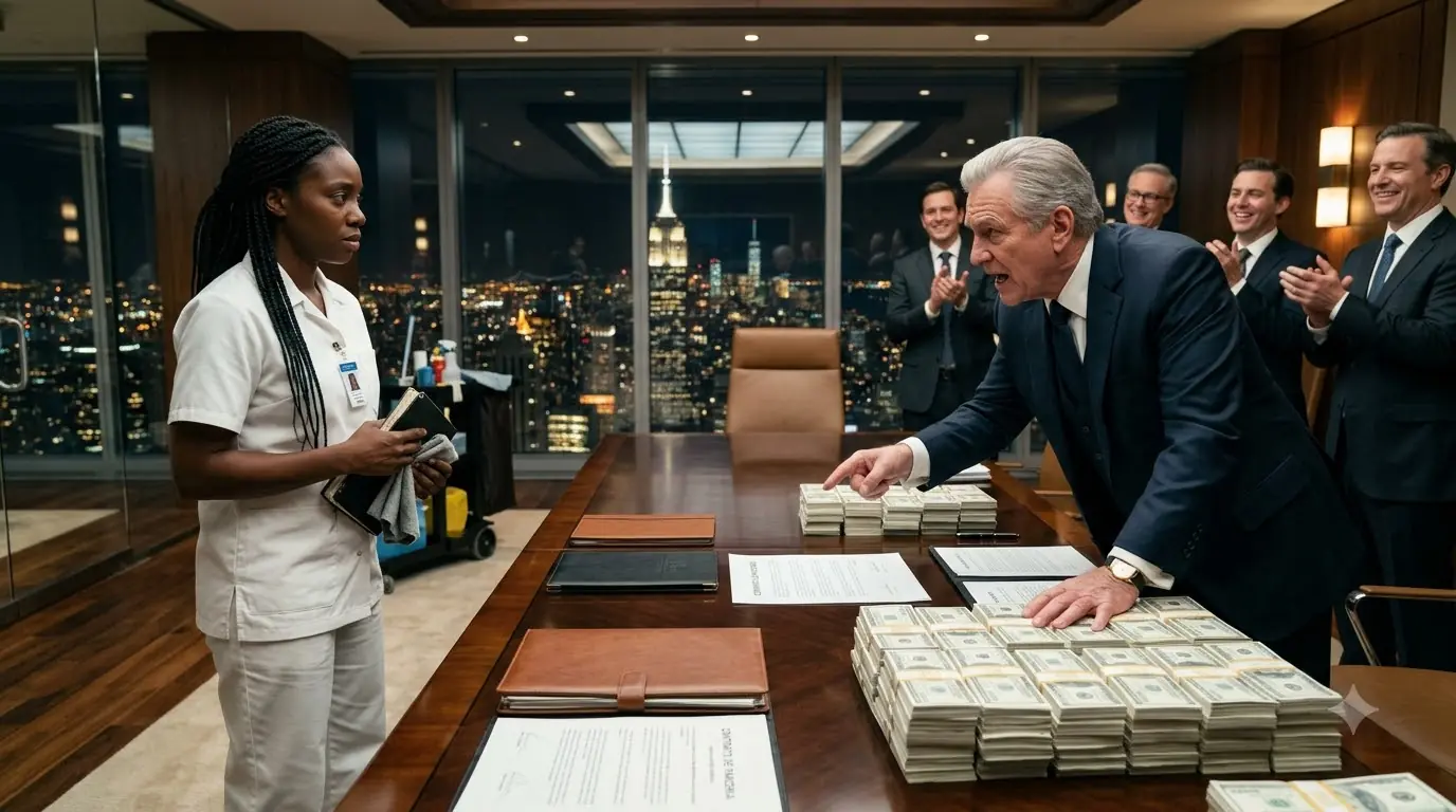 Billionaire Bet $10,000 a Janitor Couldn't Read Portuguese — Then She Reached for Page Seven
