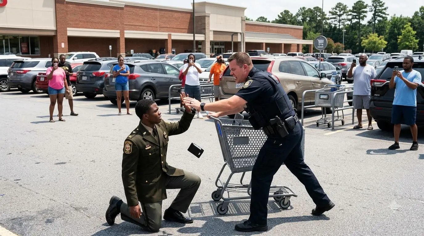 Officer Forced a Young Man to Kneel in a Parking Lot — Then Five State Police SUVs Turned In Behind Him