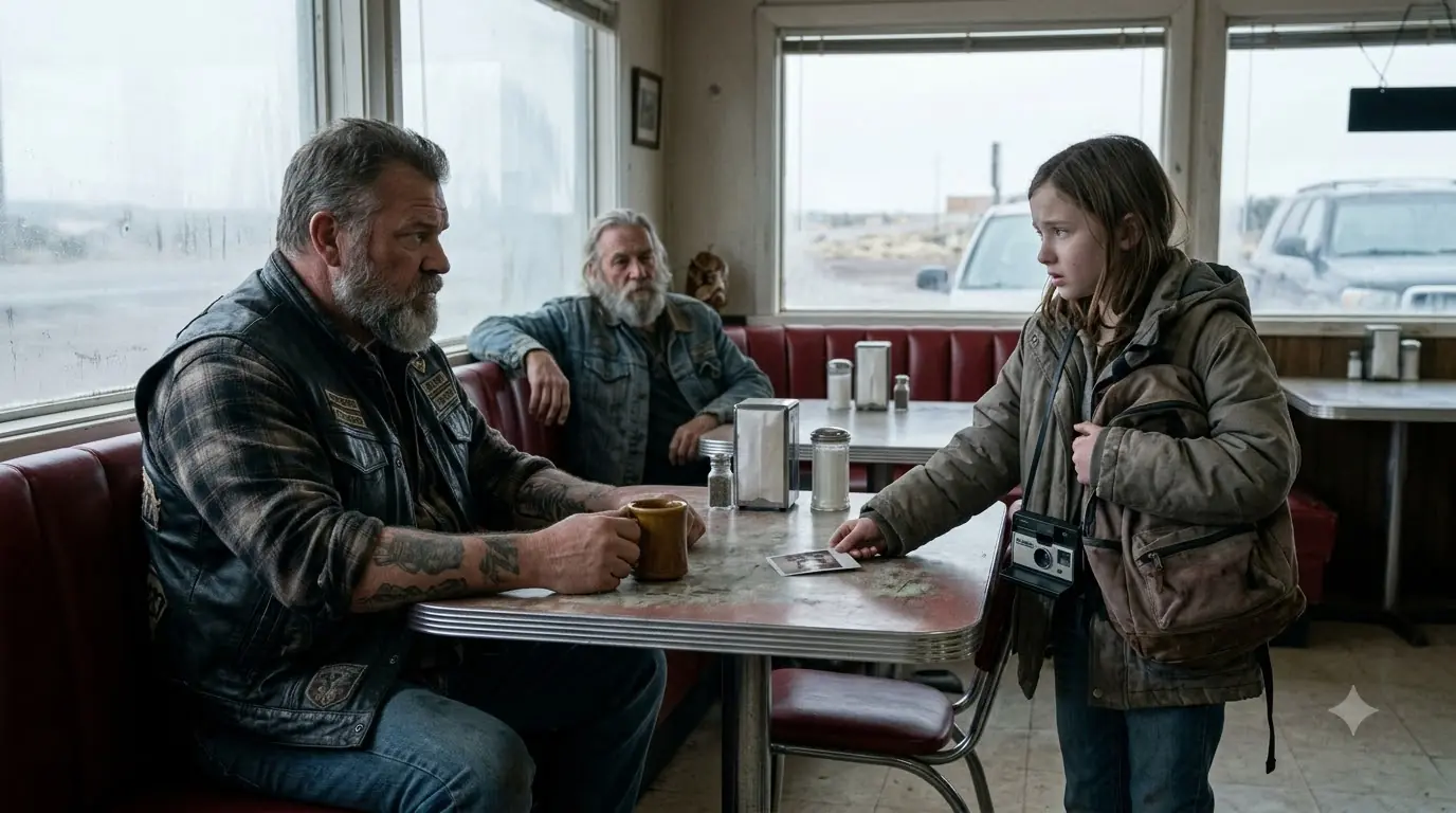 An 11-Year-Old Girl Told a Biker Her Mother Was Missing — Then He Saw the Photograph She Put on His Table